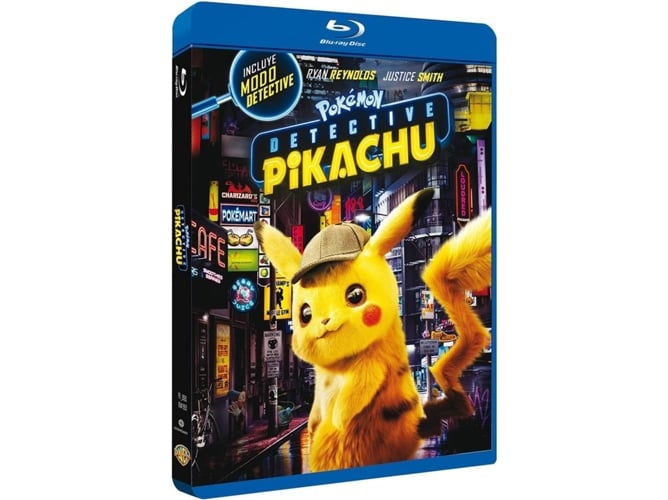 Blu-Ray Pokémon Detective Pikachu (Edição em Espanhol) Warner - Dvds e vídeos - blu-ray, pikachu, edição espanhola