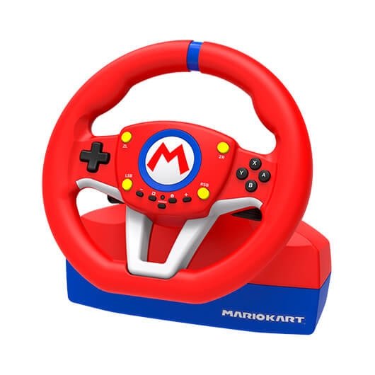 Volante Hori Mini Pro para Nintendo Switch (Acessório Imagem e Som) Hori - Controladores de jogo - nintendo switch, volante, hori mini pro, acessório imagem e som