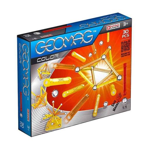 Jogo Magnético GEOMAG Color (Idade Mínima Recomendada: 3 anos) Geomag - Brinquedos - magnético, geomag, colorido, idade mínima: 3