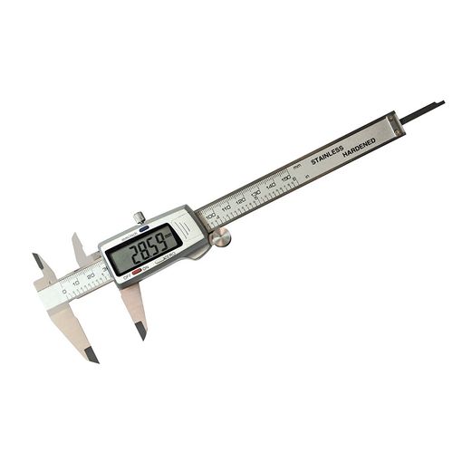 Calibrador de Medidor de Temperatura SILVERLINE 380244 Silverline - Paquímetros - alumínio, forjado, preto, prateado