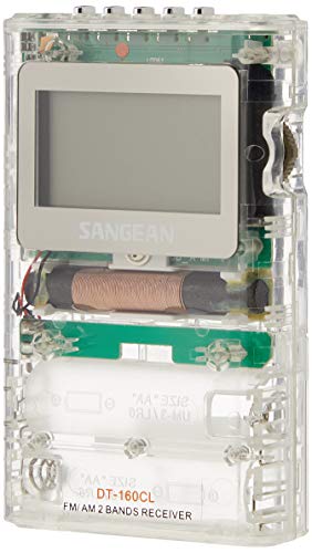 Rádio Despertador SANGEAN DT 160 (Preto - Digital - Alarme Duplo) Sangean - Áudio - digital, alarme duplo, 15 canais, indicador LED