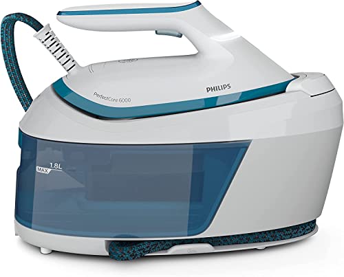 Máquina de Engomar a Vapor PHILIPS PSG6022/20 (Chorro vapor: 500 g/min - 6.5 bar) Philips - Ferros de engomar - 500 g/min, 6.5 bar, 2400 w, 1,8 L