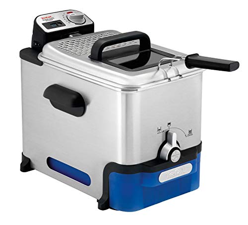 Fritadeira Seb FR804000 | Aço inoxidável Tefal - Fritadeiras - fritadeira, seb, aço inoxidável, 3L, filtragem de óleo, toque frio