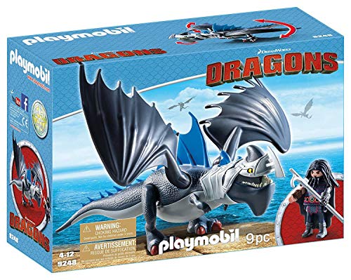 Figura de Ação PLAYMOBIL Como Treinar Seu Dragão (Idade Mínima: 4) PLAYMOBIL - Conjuntos de brinquedos - treino, dragão, armadura, 4 anos