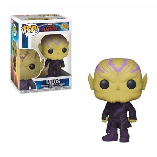 Figura FUNKO POP! Marvel: Captain Marvel Funko - Bonecos de ação e brinquedo - figura, funko pop, marvel, captain marvel, pvc, versão pop