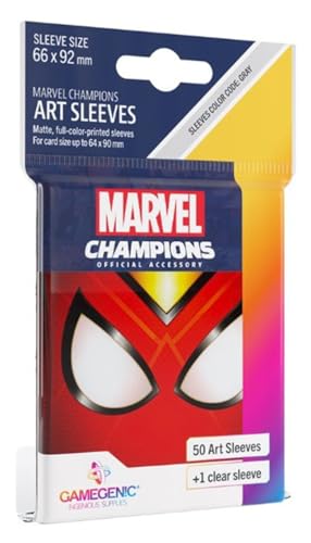 Caixa de Arrumação MARVEL Marvel Champions Sleeves Spider-Woman GAMEGENIC - Jogos de cartas - caixa, arrumação, marvel, Champions, sleeves, spider-woman