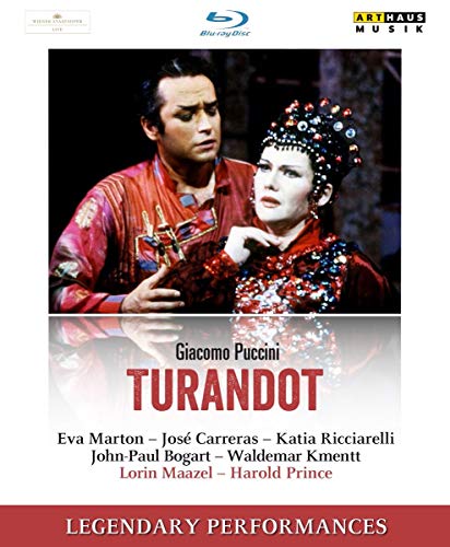 DVD Giacomo Puccini - Turandot (Legendary Performance) (Edição em Espanhol) Arthaus Musik - Dvds de filmes e programas de televisão - dvd, giacomo puccini, Turandot, performance legendaria