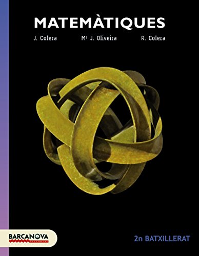 Livro Matemàtiques 2n Batxillerat de Varios Autores (Espanhol) Barcanova - Livros - matemática, bacharelato, espanhol