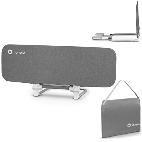 Barreira Portátil LIONELO Lora (90x45cm) LIONELO - Grade de segurança para bebês - branco, metal, 90x45cm