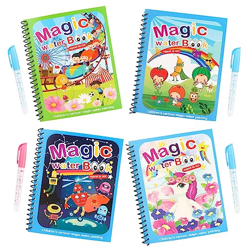 Livro de Desenhos Mágicos REVELL 4 Peças TALIFOCA - Brinquedos - livro de desenhos, mágicos, revel, peças, colorir, lavável