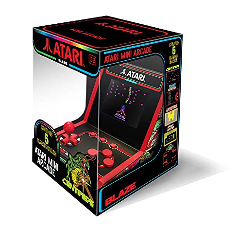Consola Portátil Atari Mini Arcade (Idade Mínima Recomendada: 6 anos) Atari - Consolas de videojogos - portátil, mini arcade, 6 anos