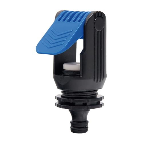 Adaptador de Torneira AQUA CONTROL C2025 (Preto) Bricotecnic - Conectores de tubos - preto, adaptador, torneira