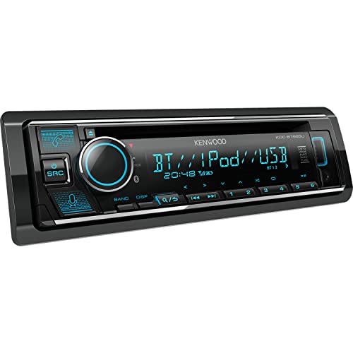 Autorrádio JVC KENWOOD KDC-BT665U (Bluetooth Mãos Livres - 2 USB - 50W x 4) Kenwood - Aparelhos de áudio e vídeo para veículos e sistemas de painel - bluetooth, 2 usb, 50w x 4, spotify