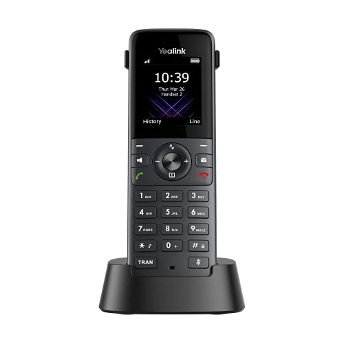 Telefone de conferência YEALINK W73H Preto Yealink - Telefonia - monaural, secretária, preto, telefones conferência
