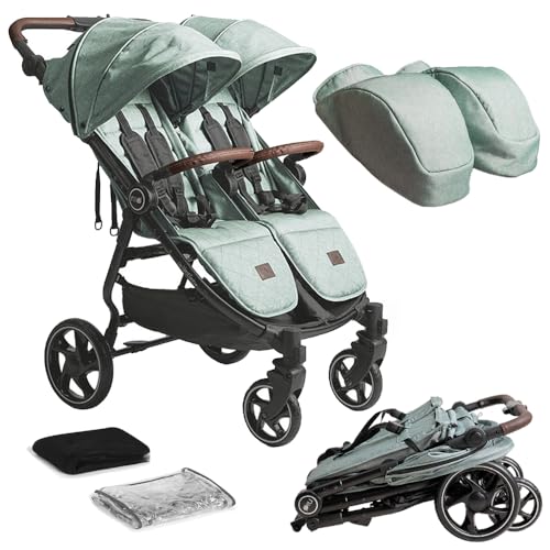 Carrinho de Bebé OLMITOS VentTwin+ (Alumínio - Cinza) Niu - Carrinhos de bebê - alumínio, cinza