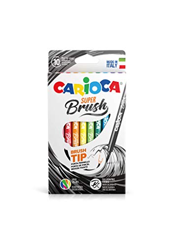 Recargas para Canetas CARIOCA Super Brush (Multicor) Carioca - Tinta e recargas de caneta - recarga, caneta, carioca, super brush, multicor
