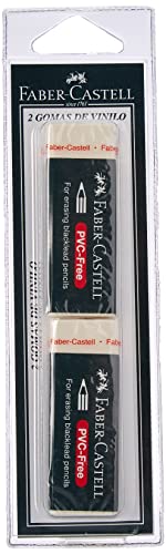 Faber-Castell 7081B Blanco (Escritura e Artigos de Oficina) Faber-Castell - Marcadores e marcadores de texto - borracha, remover traços, limpa-carvão