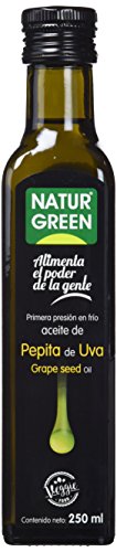 Suplemento Alimentar NATURGREEN Óleo de Sementes de Uva (250 ml) NaturGreen - Óleos de cozinha - suplemento alimentar, óleo de sementes de uva, apetite, saciedade