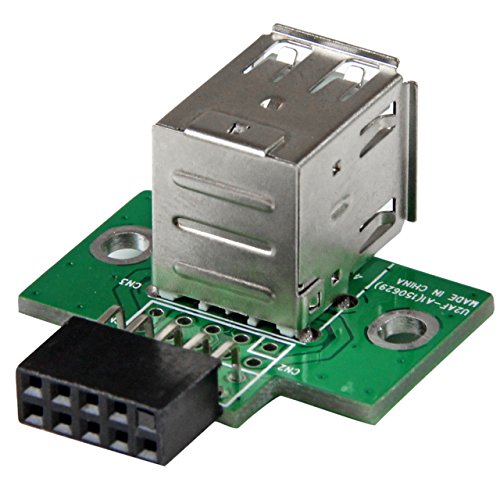 Adaptador STARTECH.COM USB2S2PACV2R USB 2.0 A Preto STARTECH.COM - Placas-mãe - usb 2.0, a preto