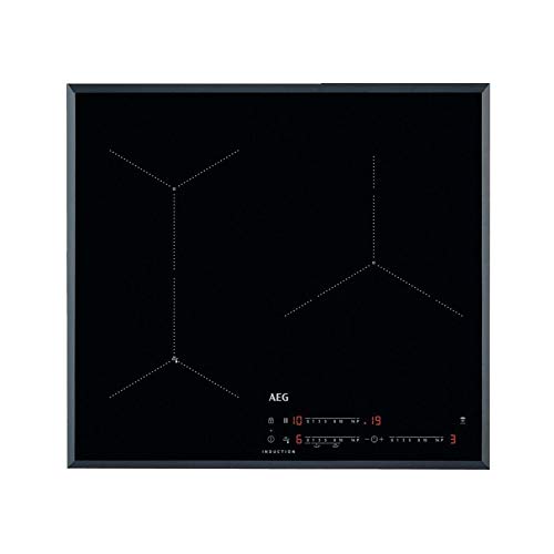Placa de Vitrocerâmica AEG IAE63421CB (Elétrica - 59.2 cm - Preto) AEG - Cooktops - vitrocerâmica, elétrica, 59.2 cm, preto