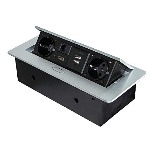 Adaptador de gênero EMUCA 1193004 (Prateado) Emuca - Tomadas e soquetes de energia - adaptador, gênero, prateado