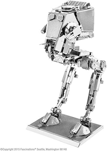 Jogo de Construção FASCINATION METAL EARTH Star Wars At-St Metal Earth - Jogos - jogo, construção, metal, earth, star wars, at-st