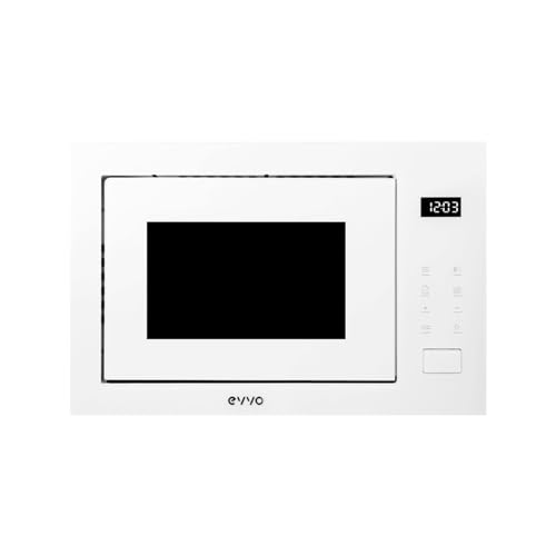 Micro-ondas EVVO Mi45 Glass Wh (25 L - Com Grill - Branco) EVVO - Fornos de microondas - 2,5 l, grill, branco, tocar