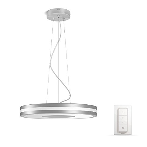 Luz de suspensão PHILIPS BY SIGNIFY Being Pendant 40984/48/P7 Philips by Signify - Luminárias Decorativas - lâmpada LED, prateado, ca