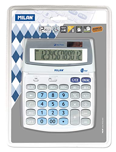 Calculadora Científica MILAN 152512BL (16 dígitos) Milan - Calculadoras - 16 dígitos, visor inclinável, cálculo de margens, duplo armazenamento