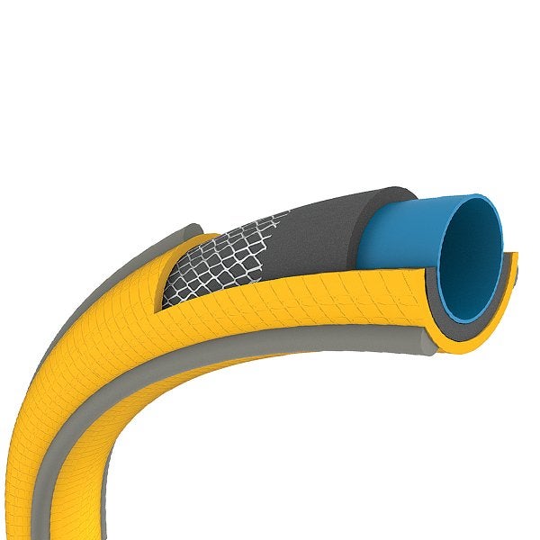 Mangueira de Jardim Hozelock 117037 | Cinza, Amarelo Hozelock - Mangueiras de jardim - cinza, amarelo, Ø 19 cm, 50 m, pvc