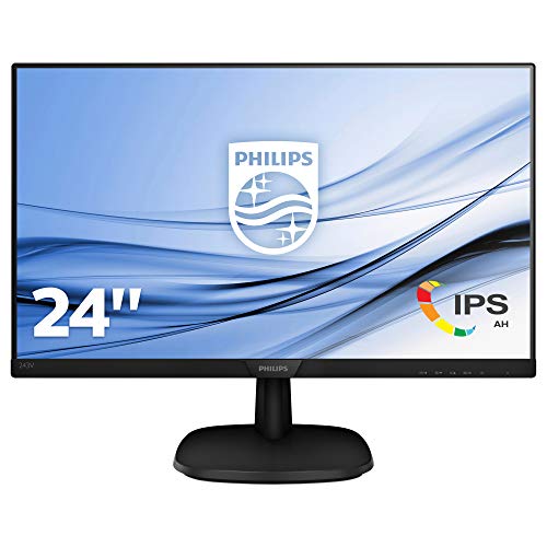 Monitor Essencial PHILIPS PowerSensor 243V7QDSB/00 (24'' - 5 ms - LCD - 1920x1080 - FullHD) Philips - Monitores de computador - 24 polegadas, 5 ms, full hd, usb 2.0