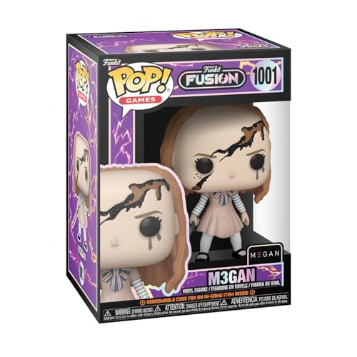 Figura FUNKO Pop! Games: Fusion M3GAN BD Funko - Brinquedos - figura, funko pop, games, fusion, m3gan, bd