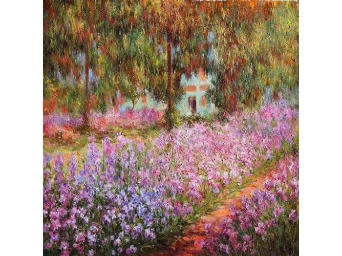 Quadro LEGENDARTE Claude Monet - The garden at Giverny Legendarte - Obras de arte - quadro, legendarte, cloude monet, garden at giverny