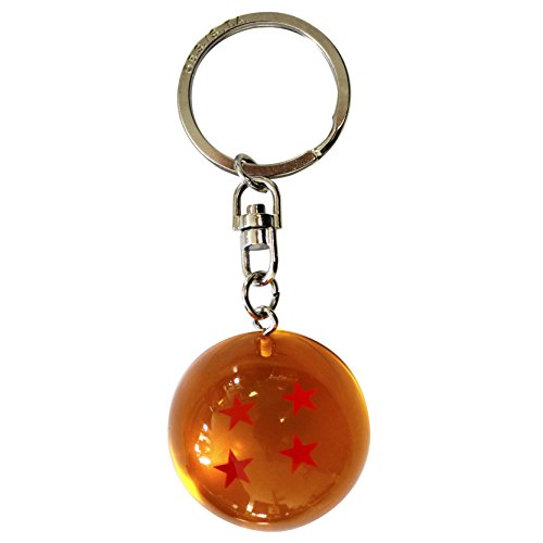 Porta-Chaves Dragon Ball Z Cristal de Bola (Idade Mínima Recomendada: 6 anos) ABYstyle - Porta-chaves - plástico, transparente, resistente, bola do dragão