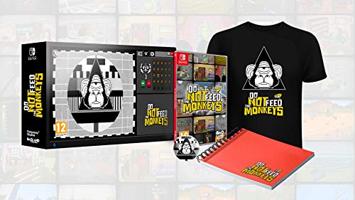 Figura de Ação DO NOT FEED THE MONKEYS Switch (30,5 x 7,6 x 14,2 cm) Jeu Nintendo Switch - Software de jogos de vídeo - figura, ação, do not feed the monkeys, Switch