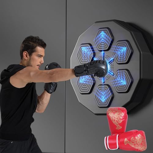 Máquina de Boxe Musical e Inteligente com Montagem na Parede (Recondicionado Como Novo) VersaillES - Sacos de pancada e de treino - musical, inteligente, montagem na parede