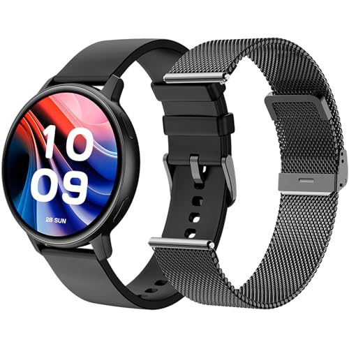 Smartwatch SPC Smartee Duo Classic (Bluetooth - Até 8 dias de autonomia - Preto) SPC - Relógios - smartwatch, spc smartee duo classic, bluetooth, 8 dias autonomia, preto, amoled circular