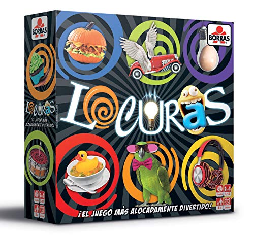 Jogo Coletivo BORRAS Locuras (Idade Mínima: 3) Educa Borrás - Jogos - cartas, família, locuras, borrachas