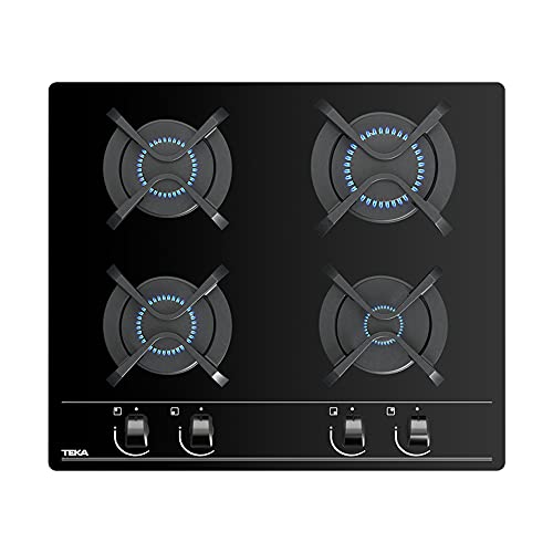 Placa de Gás TEKA GBC 64000 (Gás Butano-Propano - 39.5 cm - Preto) TEKA - Eletrodomésticos - gás butano, gás propano, 39.5 cm, preto