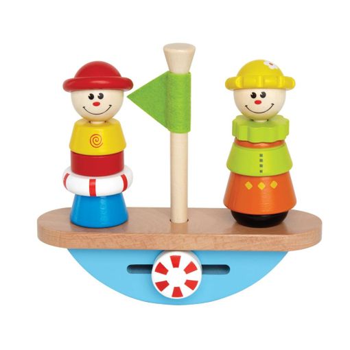 Jogo Didático HAPE Wooden Boat (Idade Mínima Recomendada: 1 ano) HAPE - Brinquedos - wooden, boat, didático, 1 ano