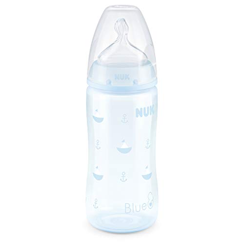 Biberão NUK First choice+ (0-6 meses) - Azul NUK - Biberões - 0-6 meses, azul
