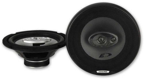 Alpine Coaxial 3-Way 20cm Speaker Pair Alpine - Downloads de música digital - 3-way, 20cm, deep bass, PEI cones
