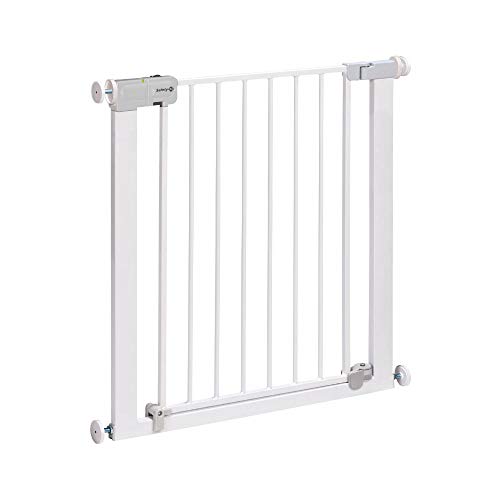 Porta de Segurança AUTO CLOSE Metal Branco (120x68 cm) Safety 1st - Portões para bebês e animais de estimação - metal, branco, 120x68 cm