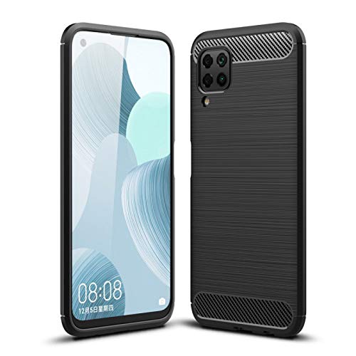 Capa Huawei P40 Lite COPHONE Silicone Preto Cophone - Peças de reposição para telemóveis - silicone, preto, huawei p40 lite
