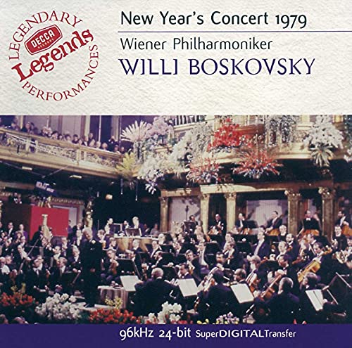 CD New Year'S Concert 1979 - Vienna Philharmonic Orchestra (1CDs) DECCA,VARI - Cds de música - concerto, orquesta filarmónica de viena, cd
