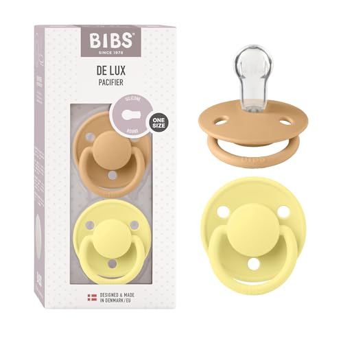 Chupetas BIBS Silicone Bege (2 Unidades) Bibs - Cuidados com a higiene oral - silicone, bege, chupeta
