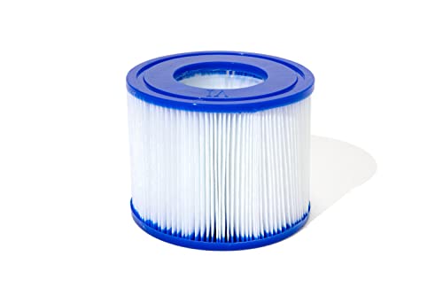 Conjunto de 2 Filtros de Cartucho Tipo Vi para Bestway Lay-Z Spa - Branco Bestway - Filtros para piscinas e spas - conjunto, filtros, cartuchos, bestway, lay z spa, branco