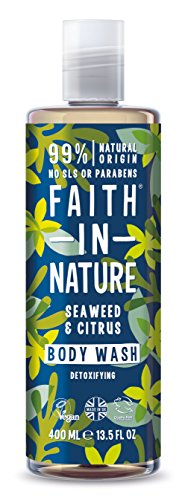 Gel de Banho e Sabonete FAITH IN NATURE Algae & Citrus (400ml) Faith In Nature - Gel de banho - alga, citronela, 400ml