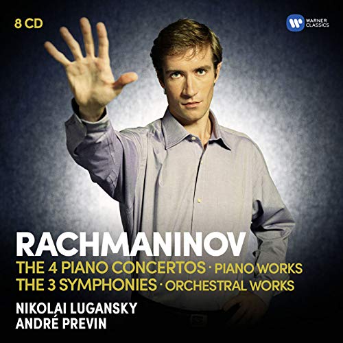 Rachmaninoff: Complete Piano Music 1 (8 CDs) WARNER CLASSICS,BOX CLASSICA, - Música e gravações de som - piano, música completa, 8 CDs