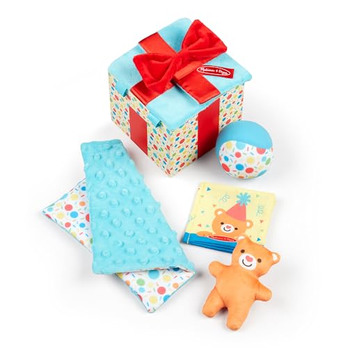 Brinquedo MELISSA & DOUG Surprise Gift Box Melissa & Doug - Brinquedos de atividade para bebês - brinquedo, surpresa, caixa